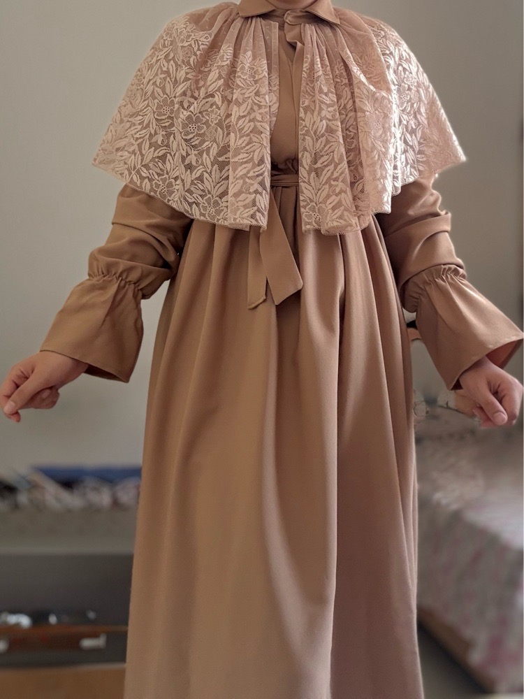 Robe en camel