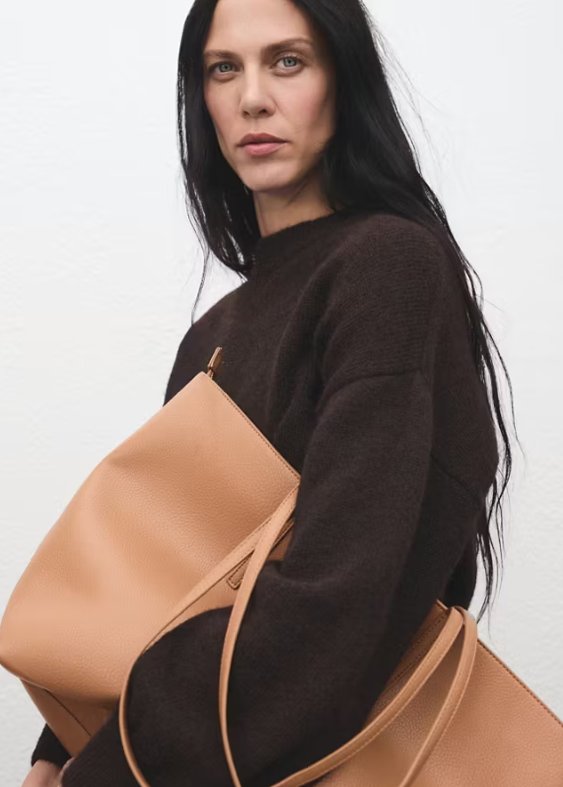 Grand sac à main Mango
