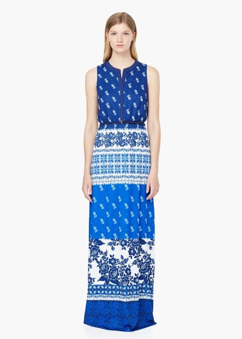 Robe longue marque mango