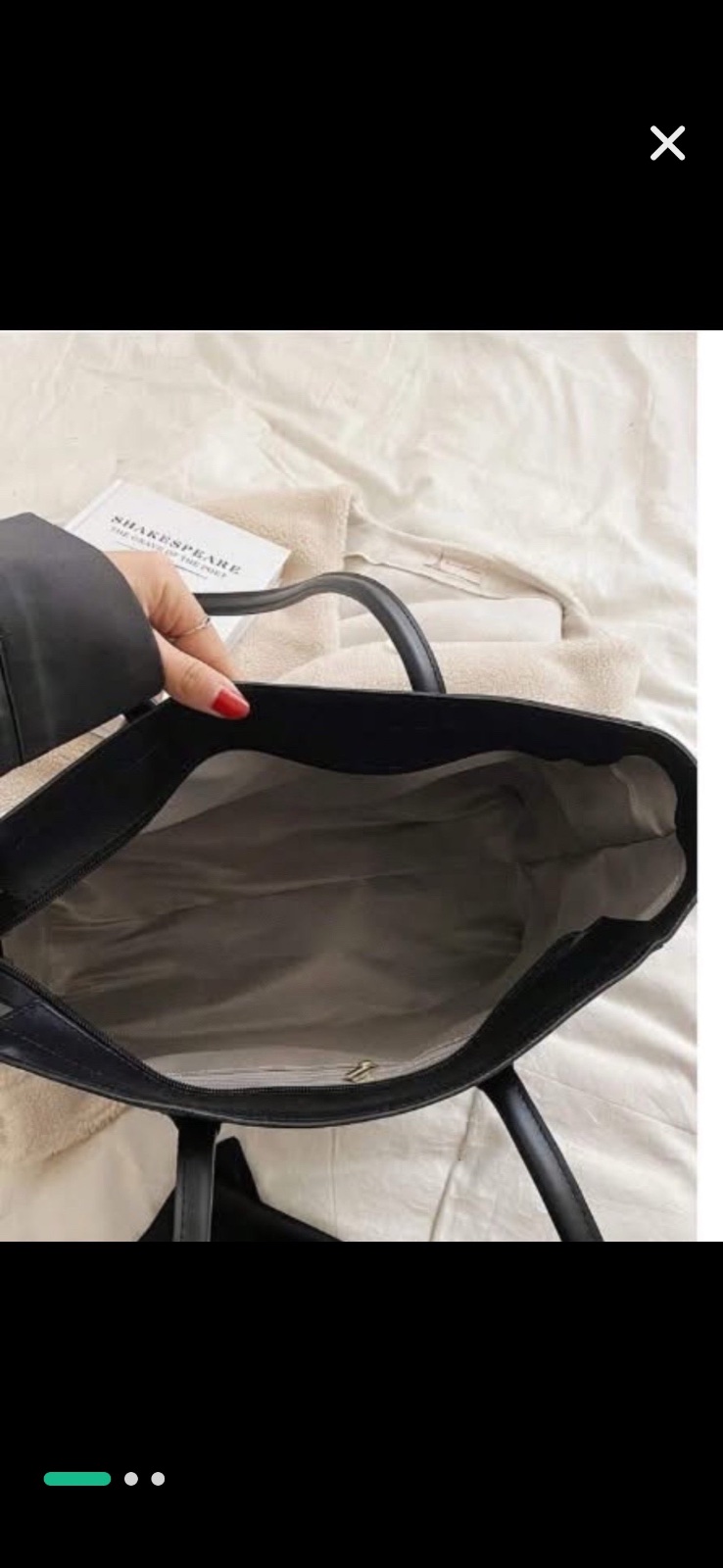 Grand sac a main noir 
