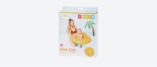 Boué gonflable avec culotte pour bébé