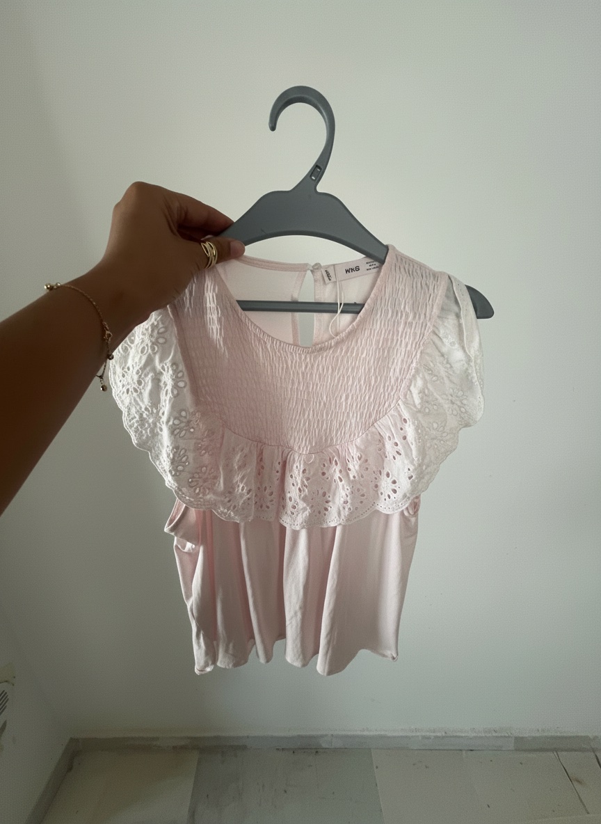 Haut rose 