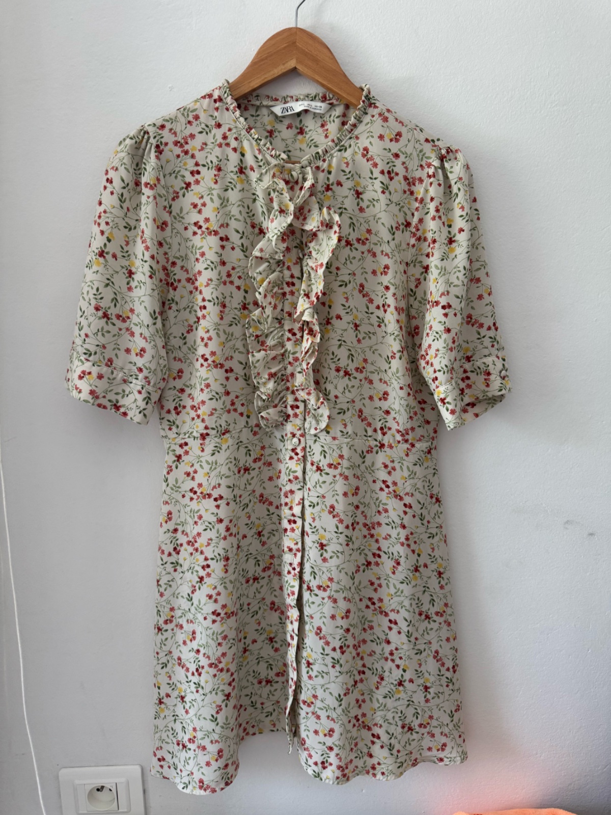 Robe Chemise à fleurs
