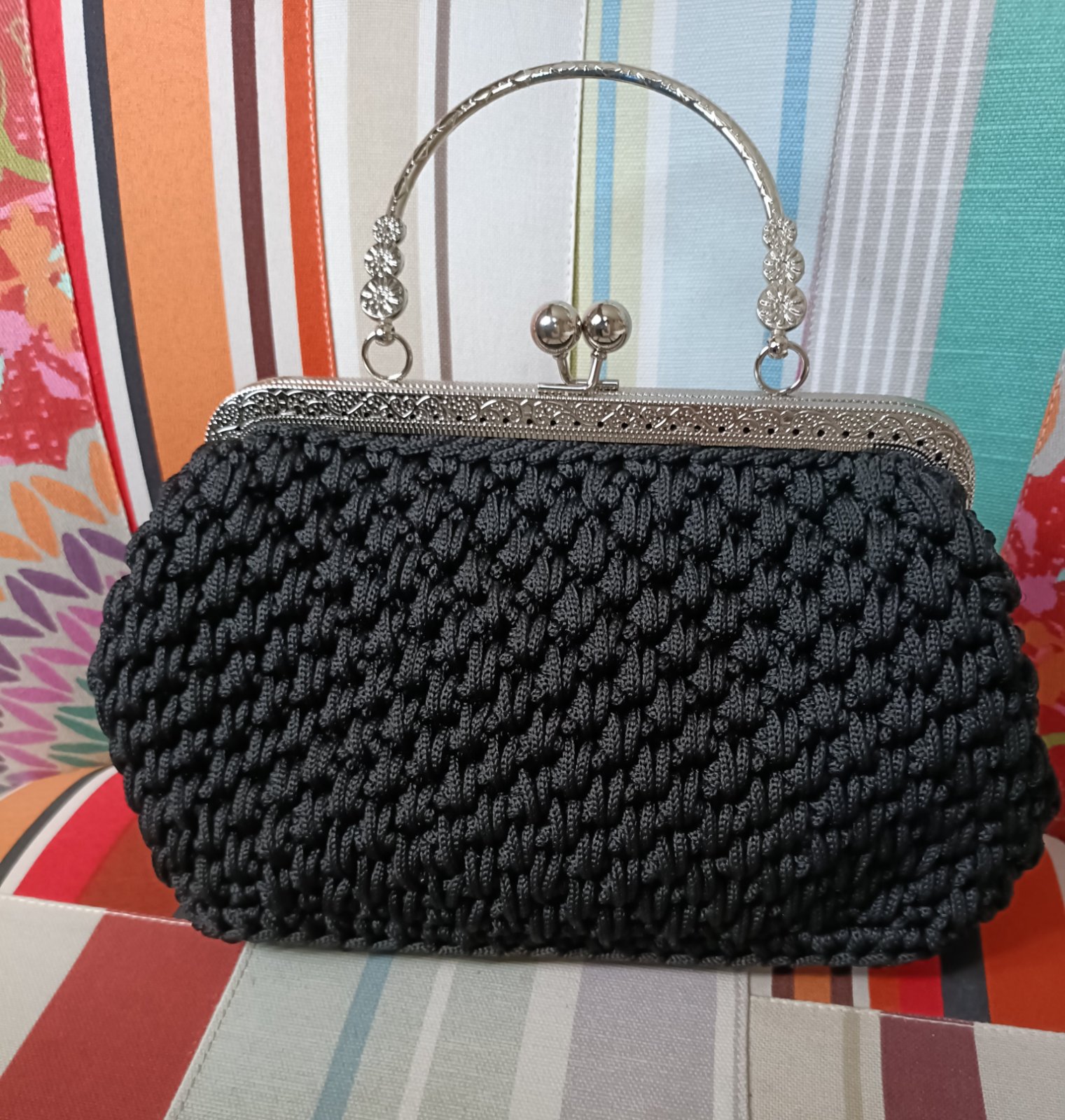 Sac à main en crochet