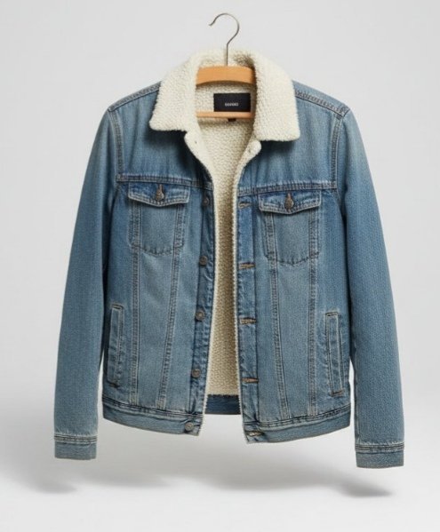 Veste Jean Aloucha 🐏🩵 