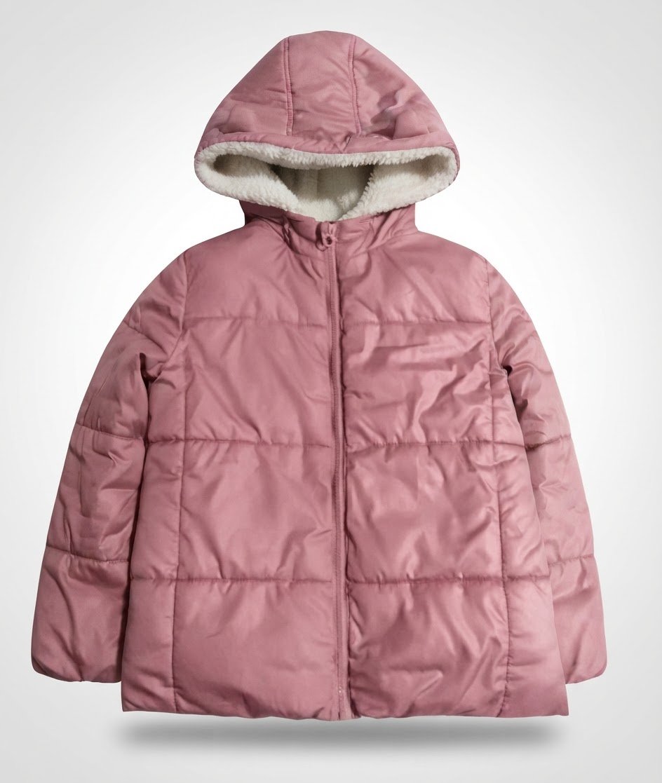 Manteau fille 👧 kiabi 🩷 rose poudré