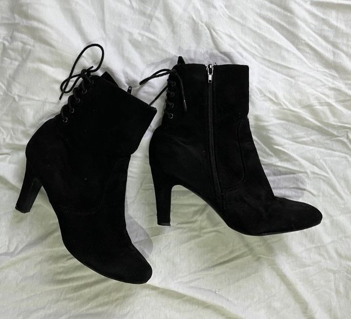Bottines femme en daim 