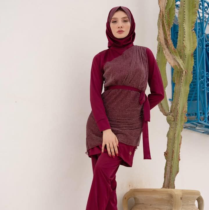 Burkini tout neuf taille xl avec sac assortie ❤️ 🌺 