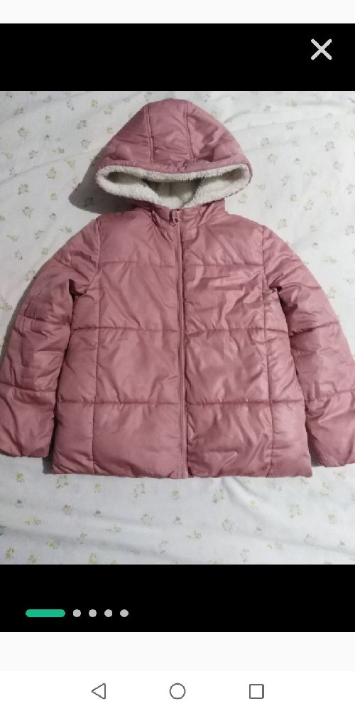 Manteau 👧 🩷🩷🩷 fille rose poudé 🩷🩷🩷🩷