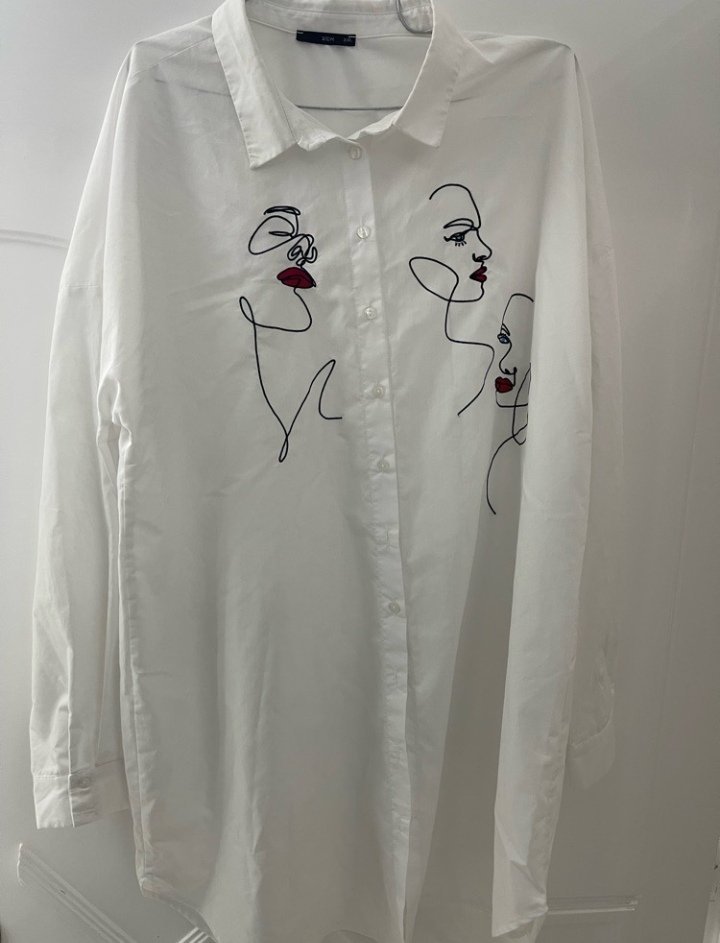 Chemise blanche longue 🤍 