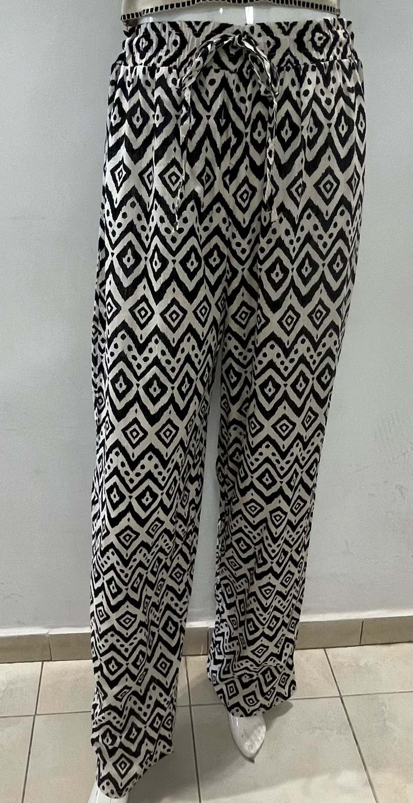 Pantalon femme large
