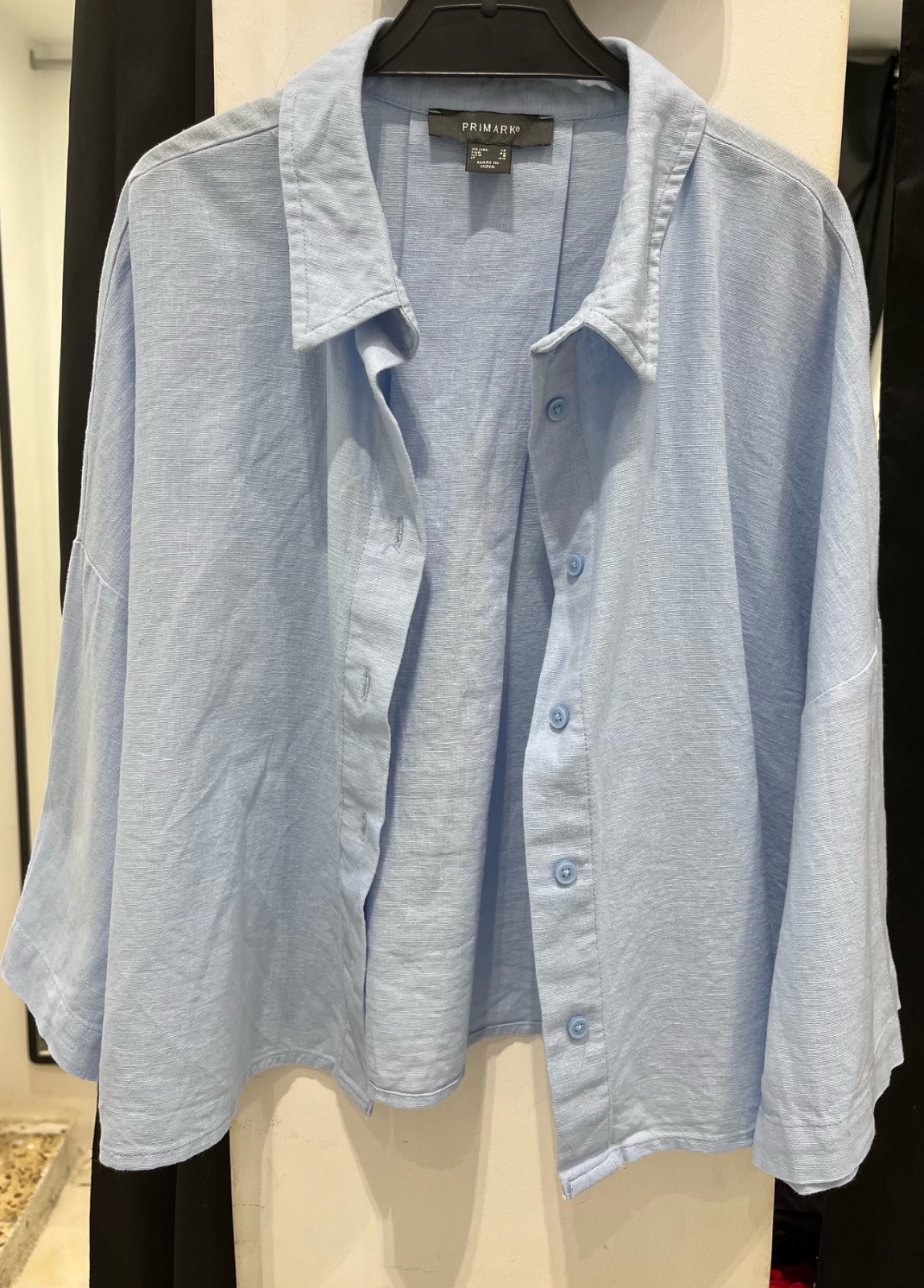 Chemise femme bleu 