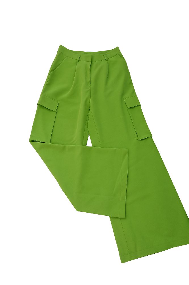 Pantalon taille haute et large tt neuf