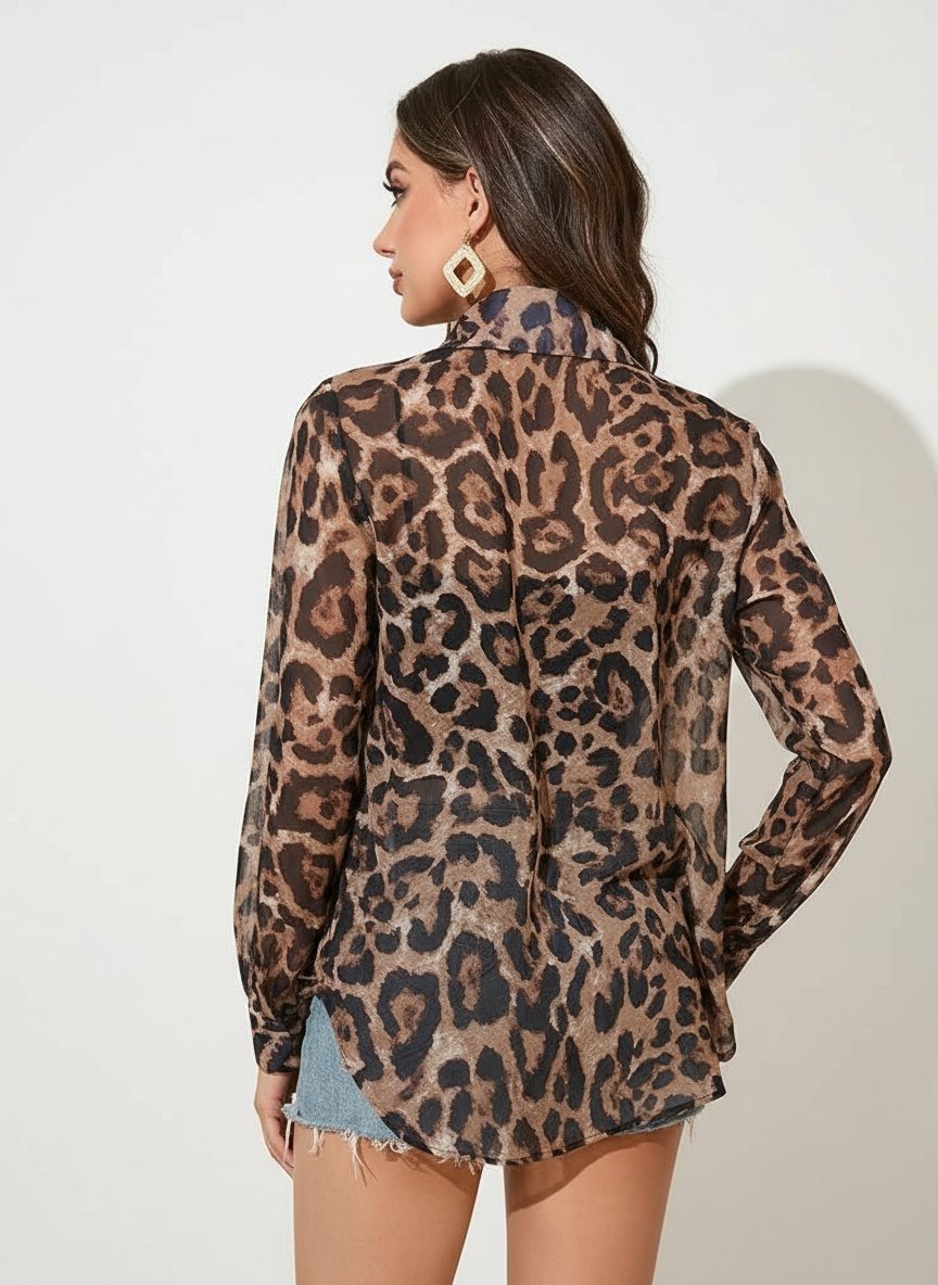 Chemise léopard neuve 