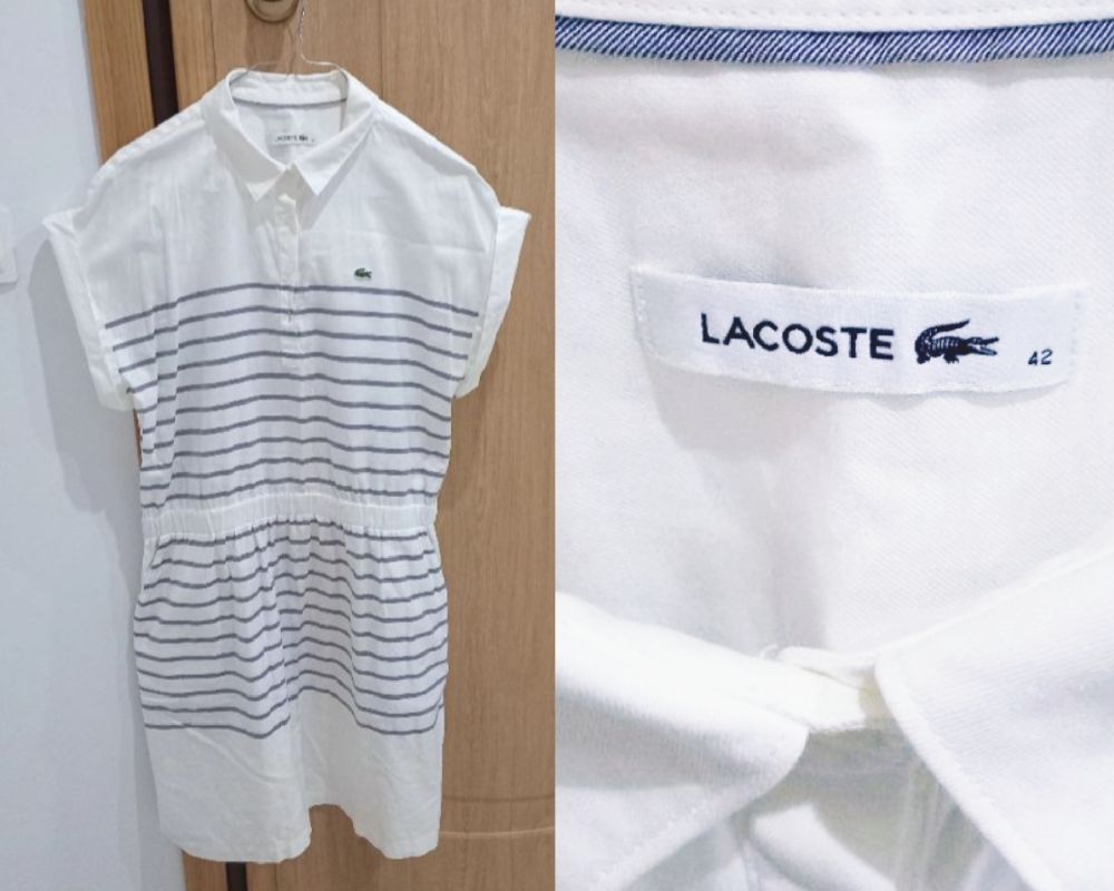Robe LACOSTE TT NEUF 