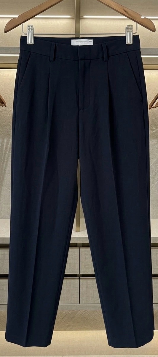 Pantalon tailleur bleu marine 