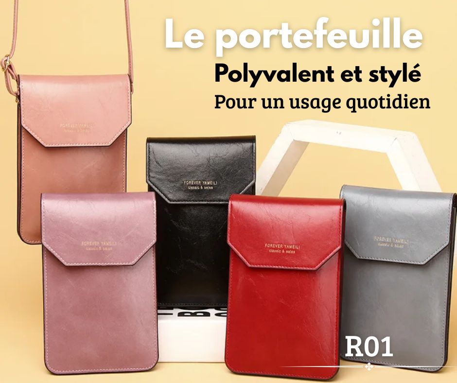 Nouveauté 🔥✨Sac à bandoulière/ portefeuille ✨( les couleurs disponibles :( bleu ,rouge,noir, violet)🤩 quantité limitée 🔥 profitez 🎁