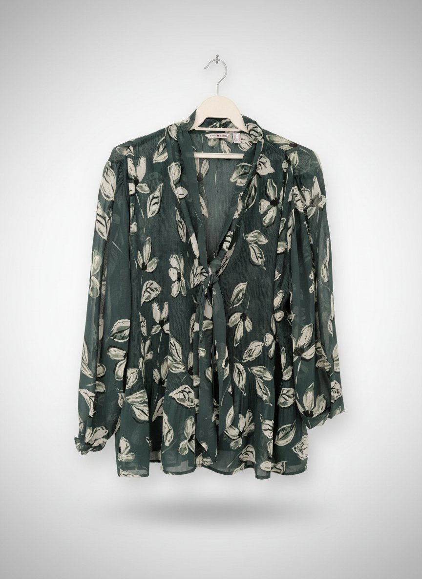 Chemise vert