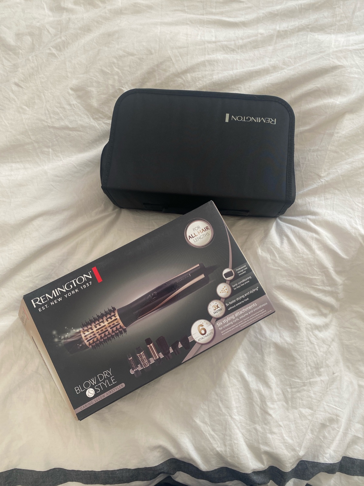 Remington - Brosse soufflante BLOW DRY & STYLE AS7700 Noir
