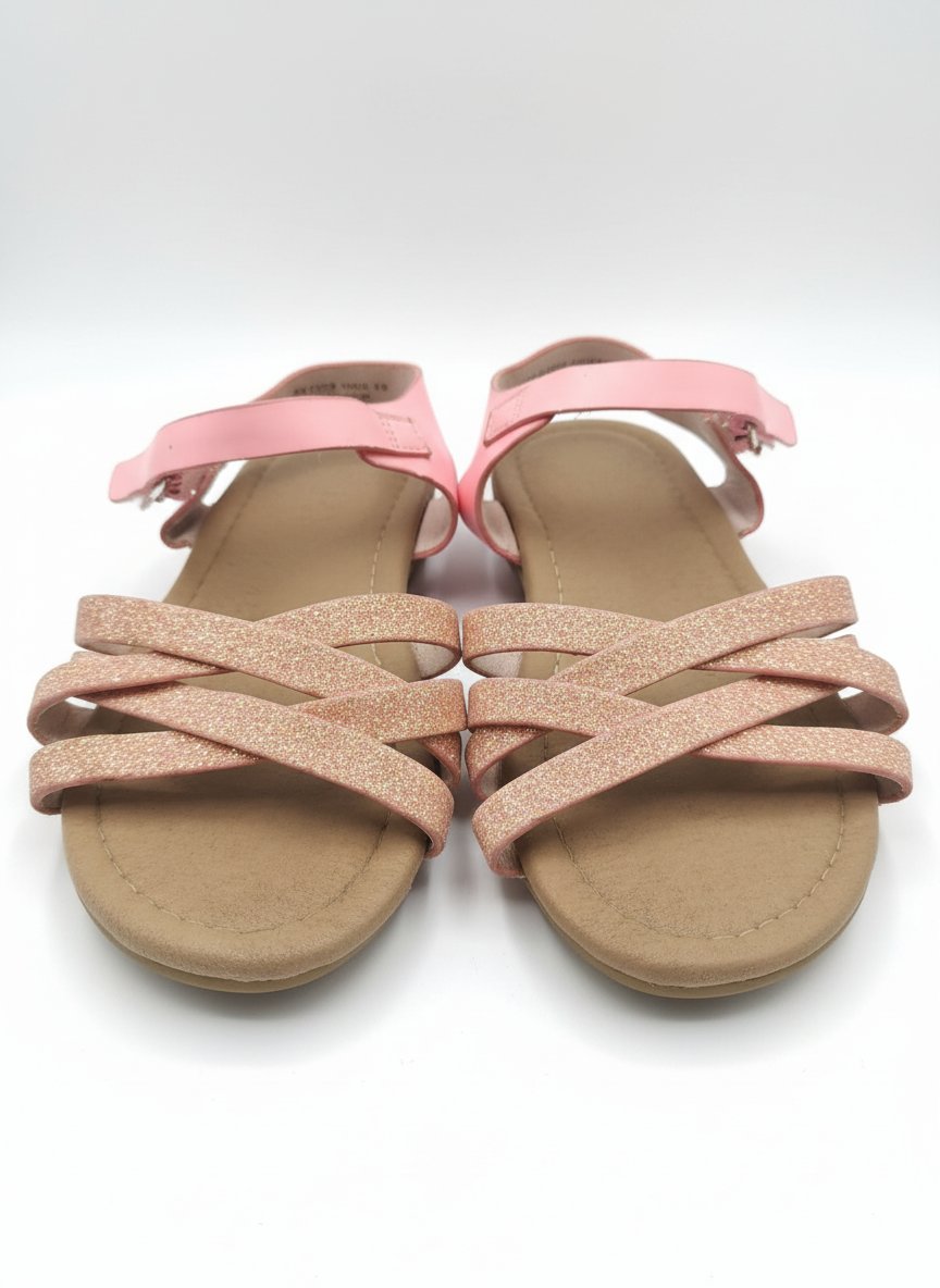 Sandales  en rose 