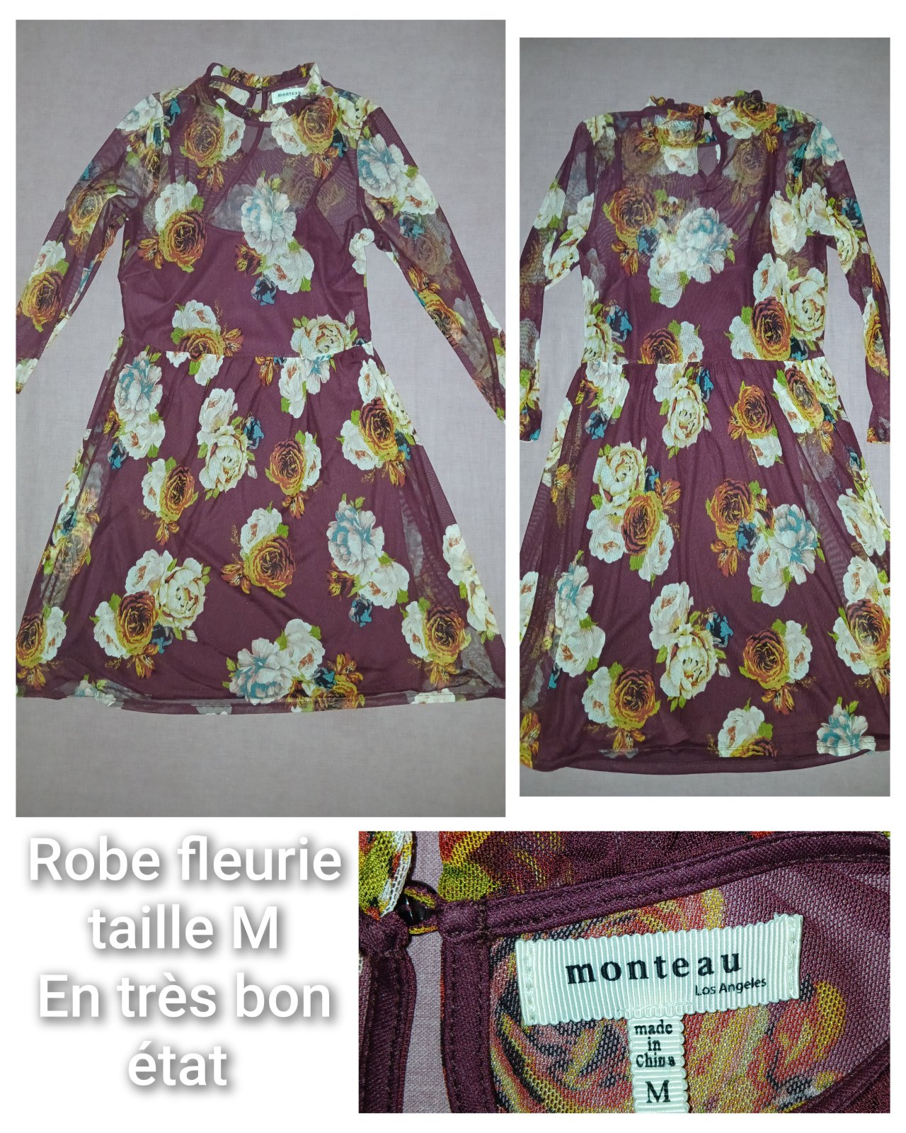 Robe fleurie 