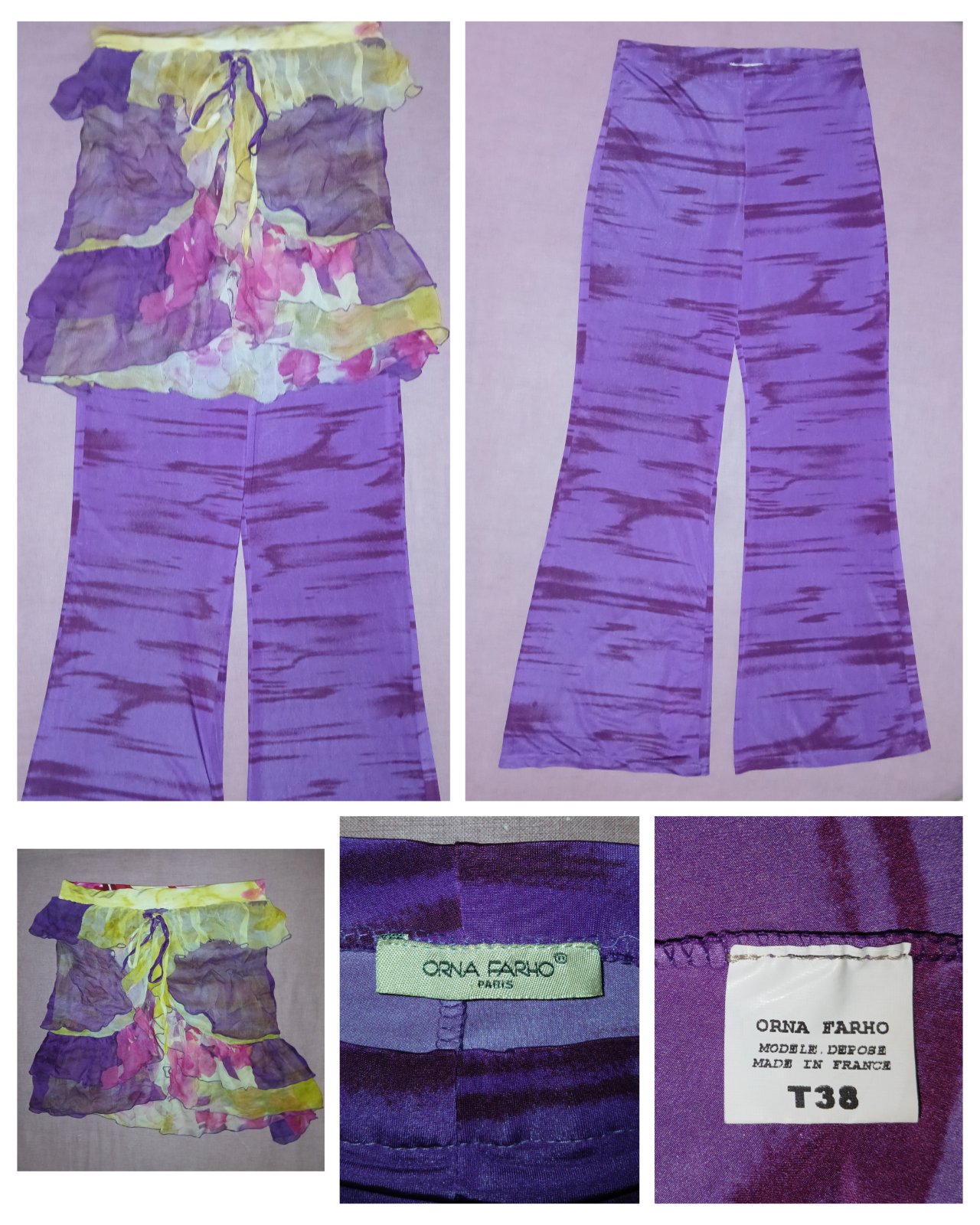 Ensemble vintage signé Orna Farho