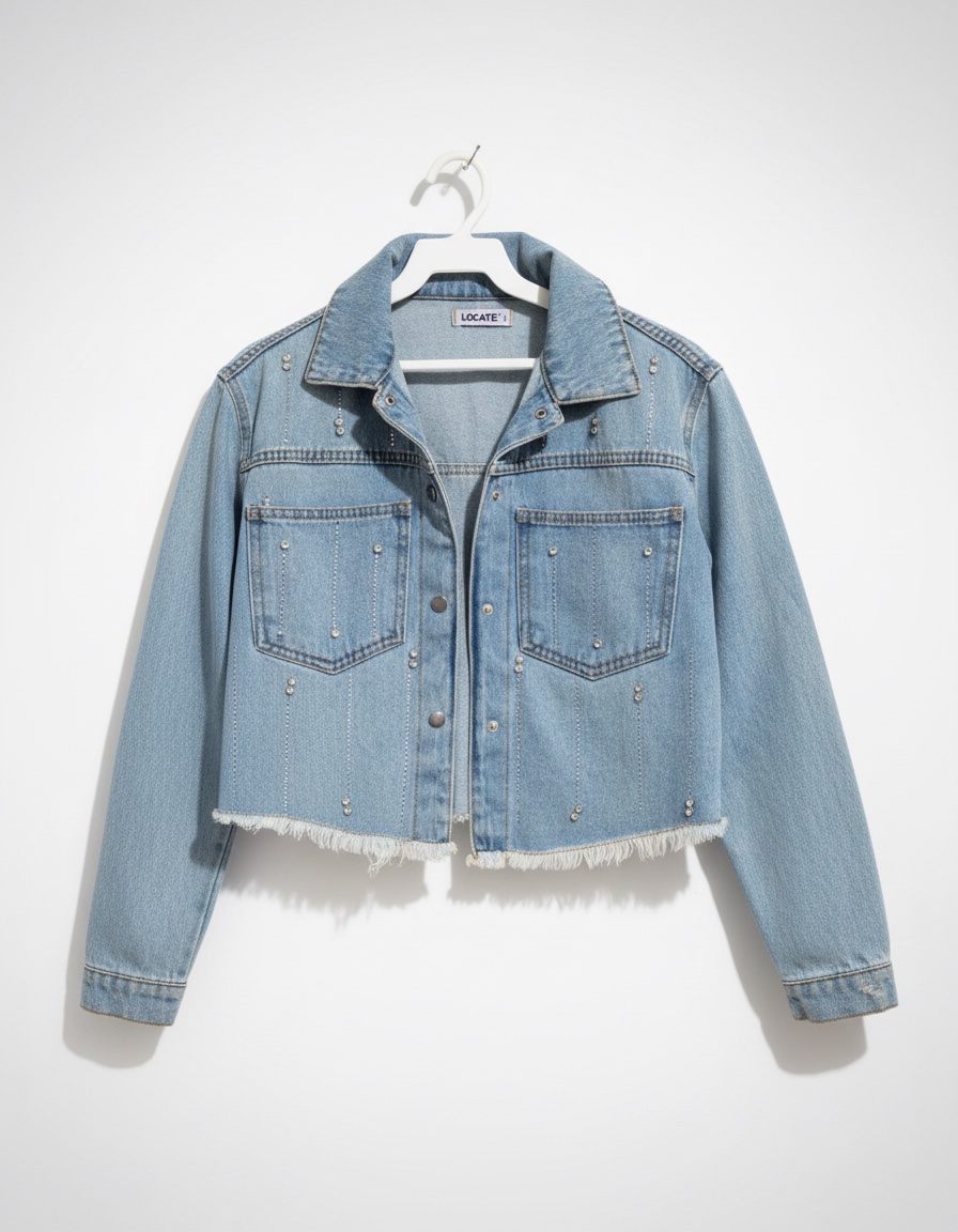 ‏veste jeans 