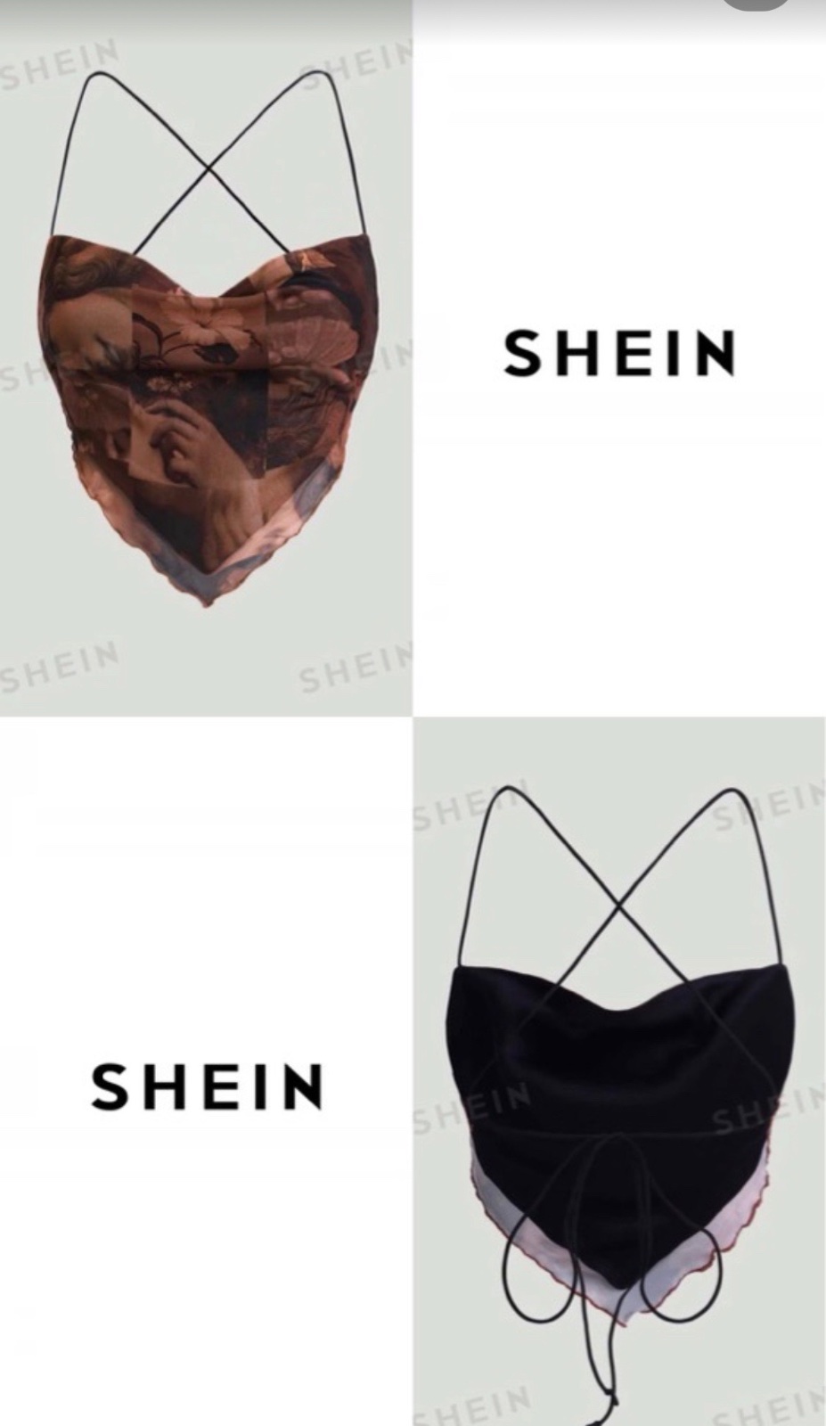 Crop top shein