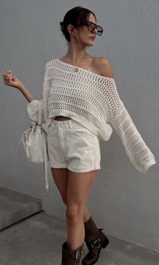 Crochet mesh top✨✨✨
