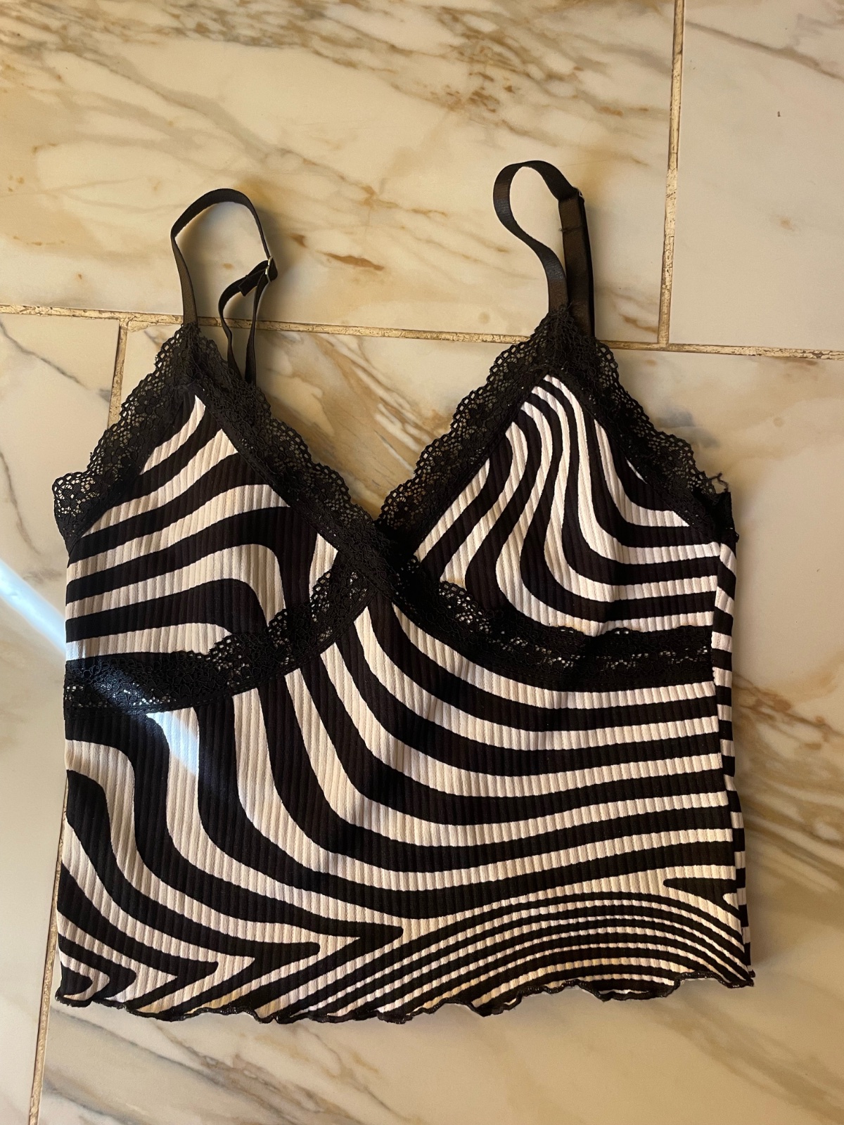Top zebra h&m