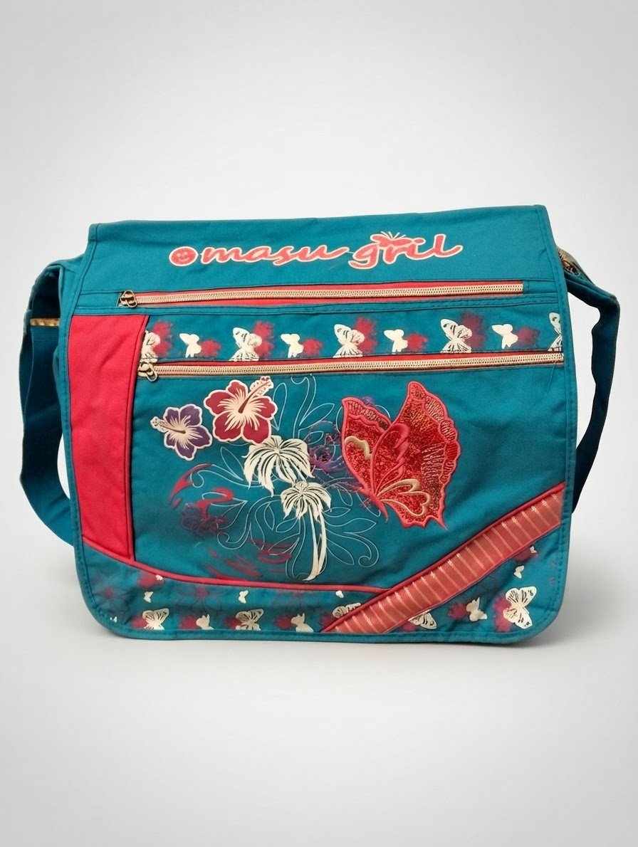 Sac à bandoulière turquoise 