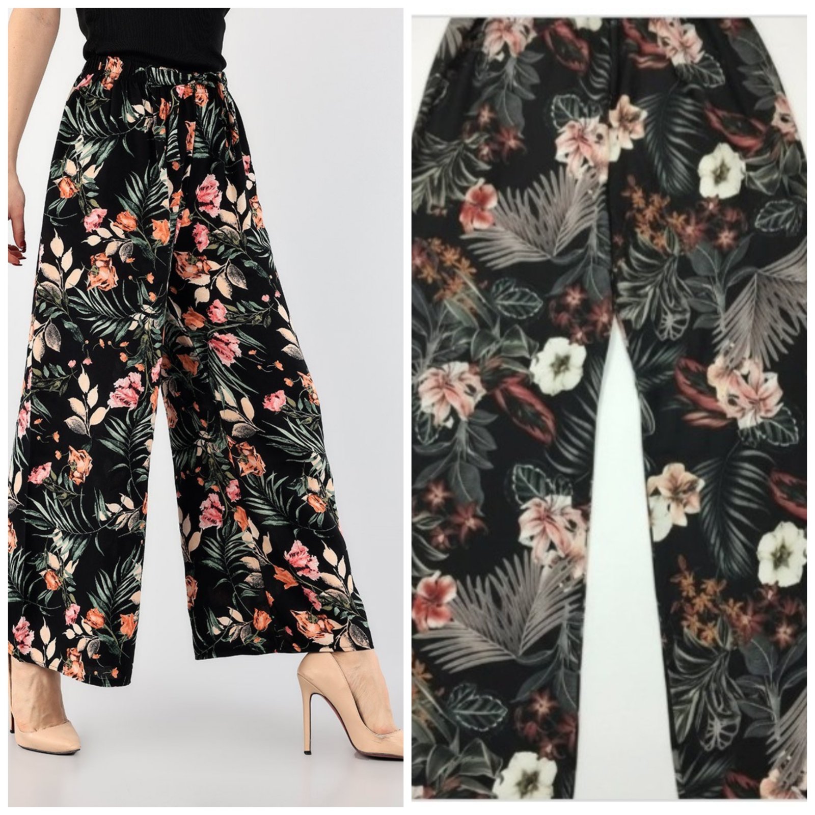 Pantalon large 