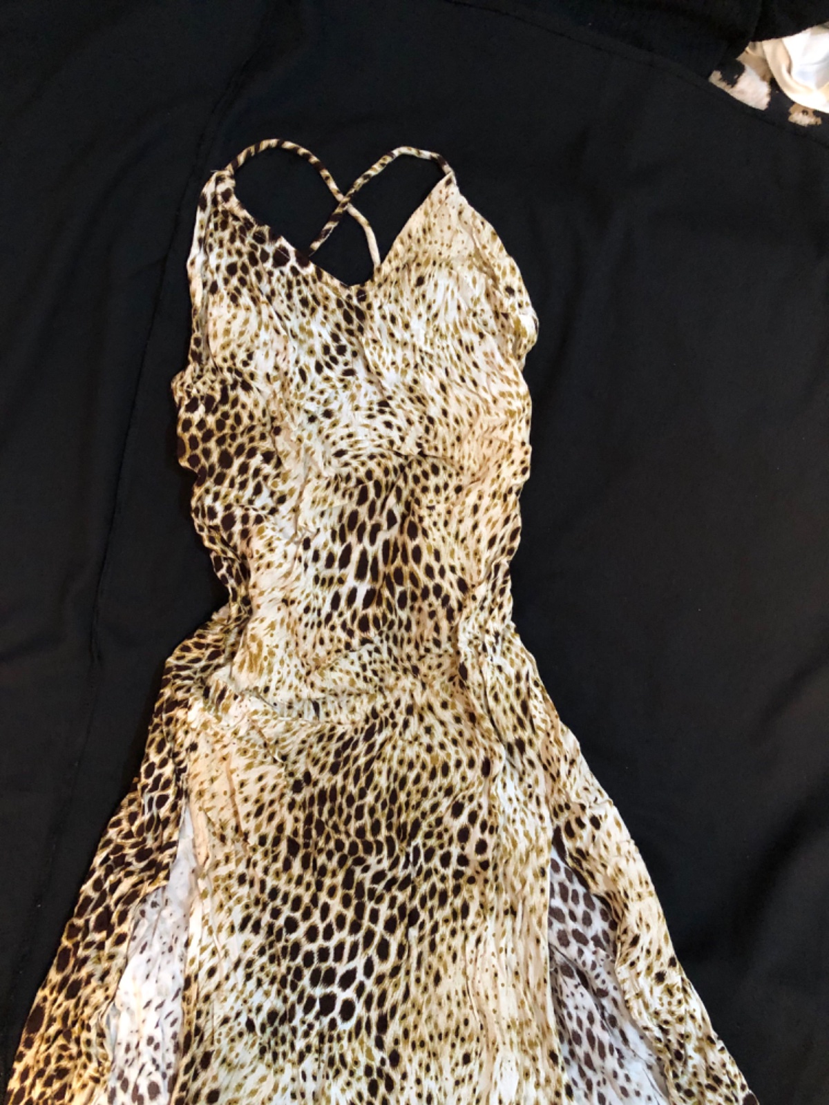 Robe longue léopard Motel Rocks taille XXS / XS⁠