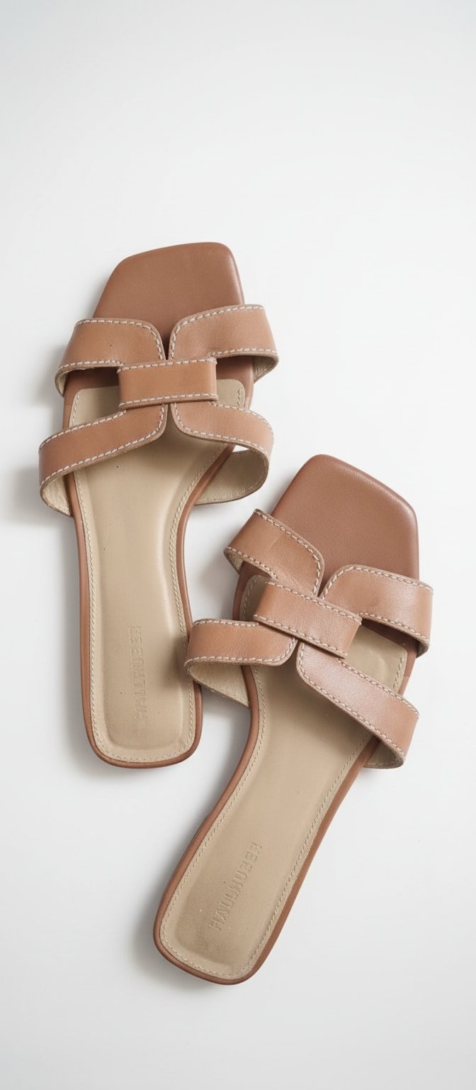 Mules marron 