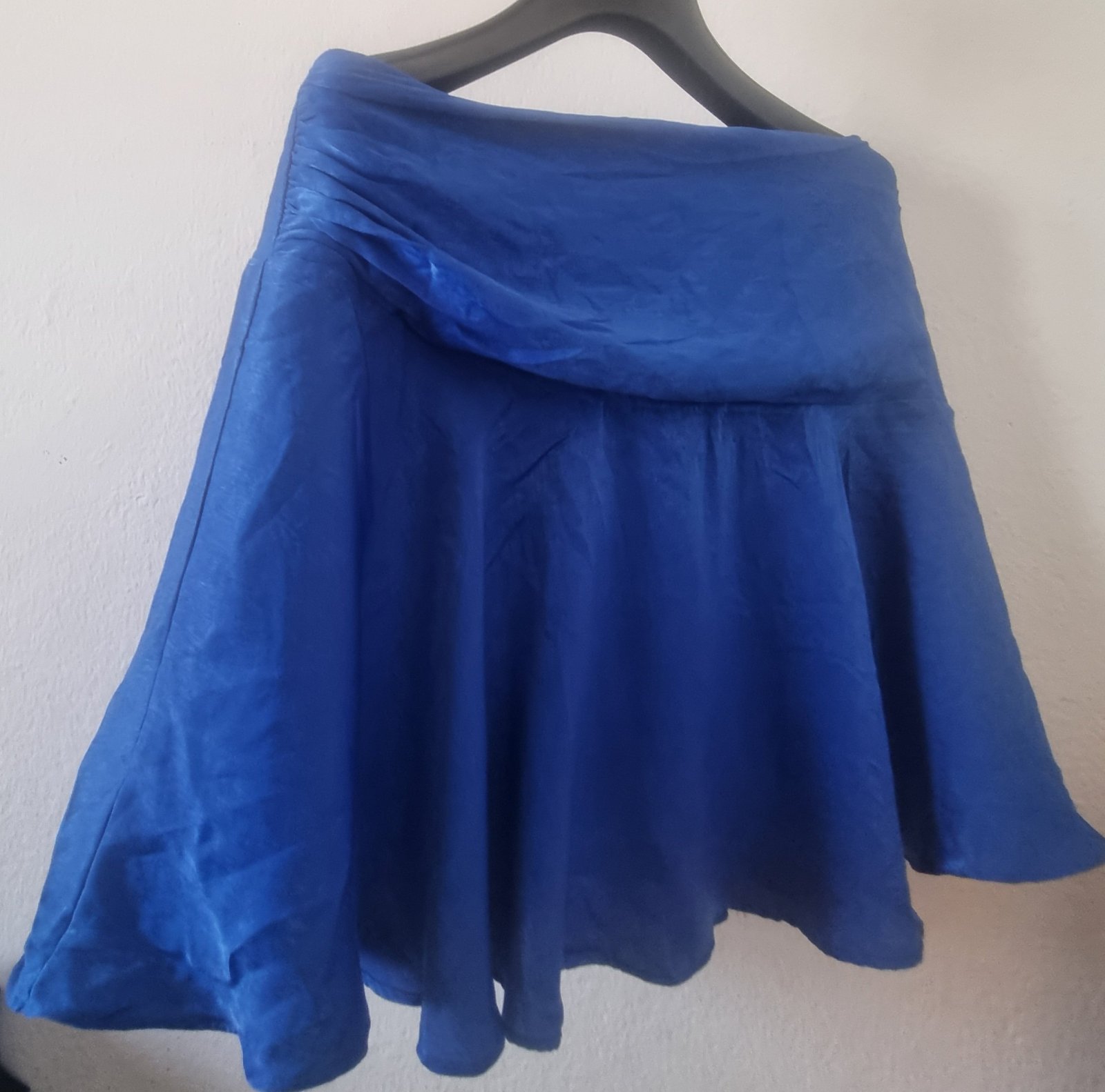 Jupe short bleu zara