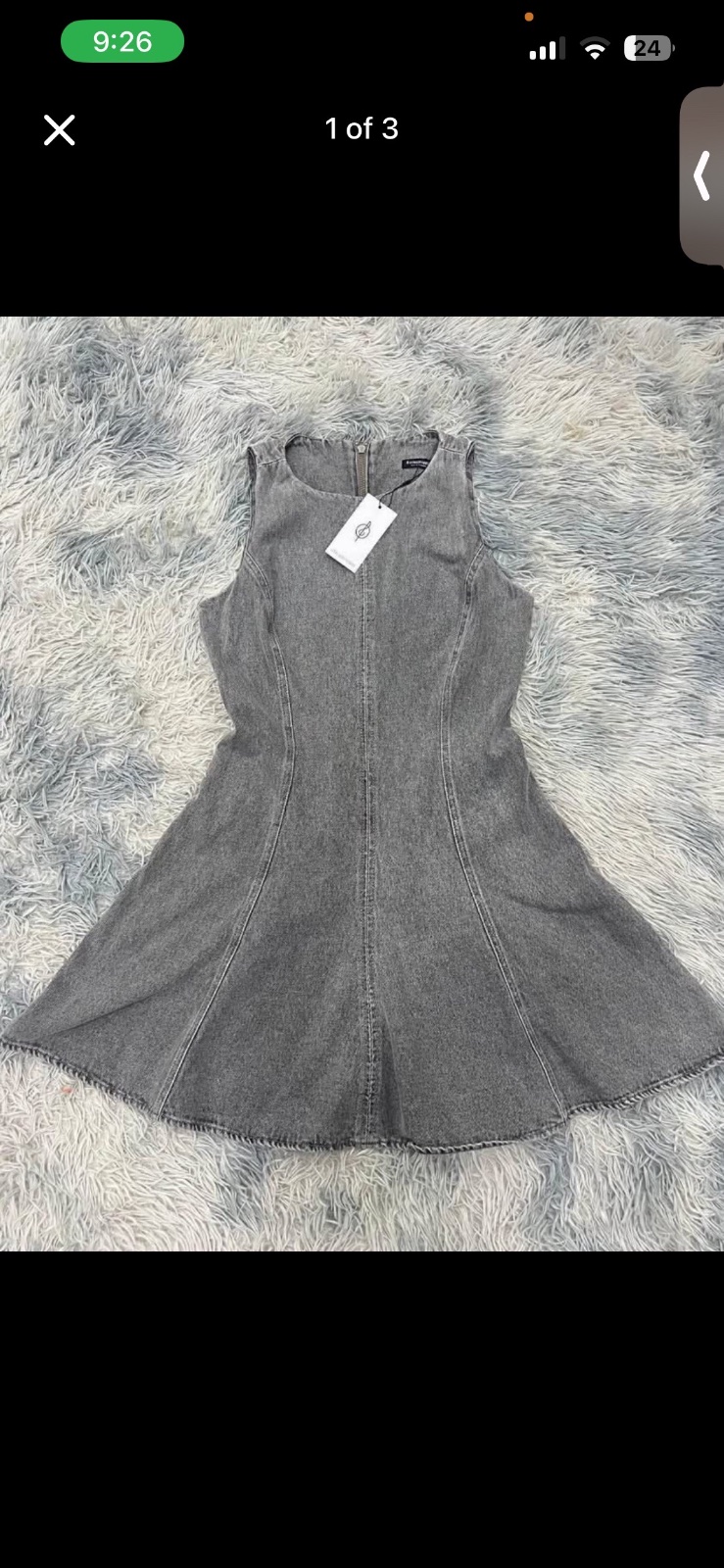 Robe denim 