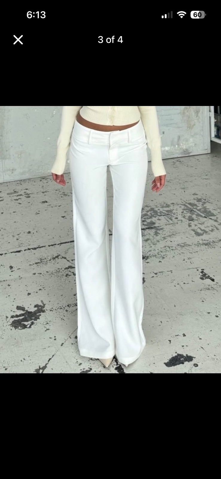 Pantalon patte delephant 