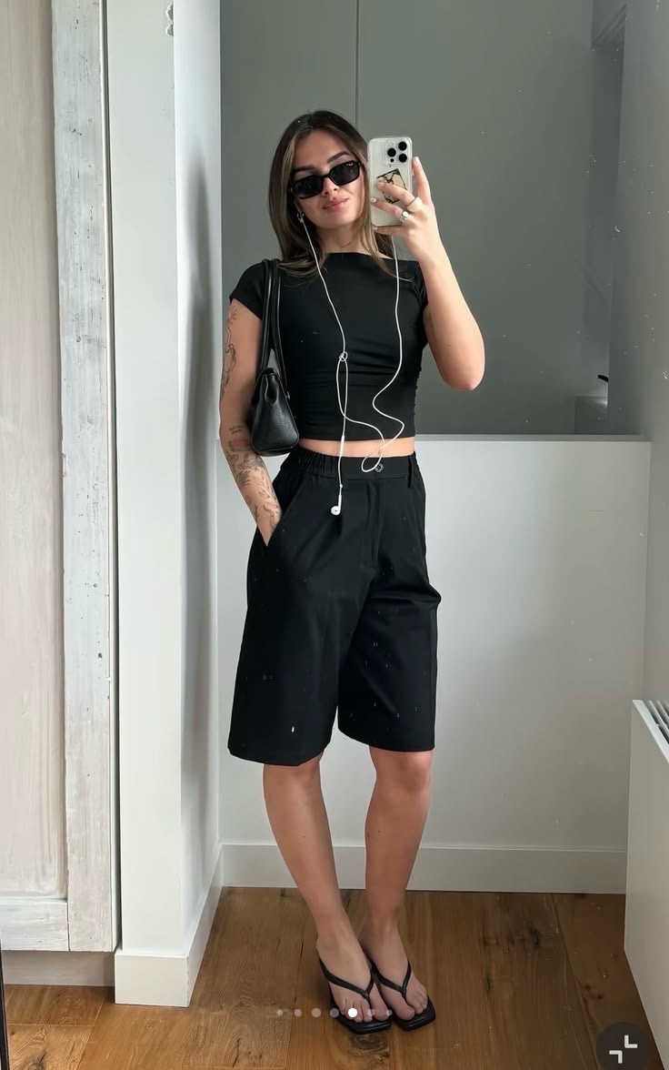 Black short