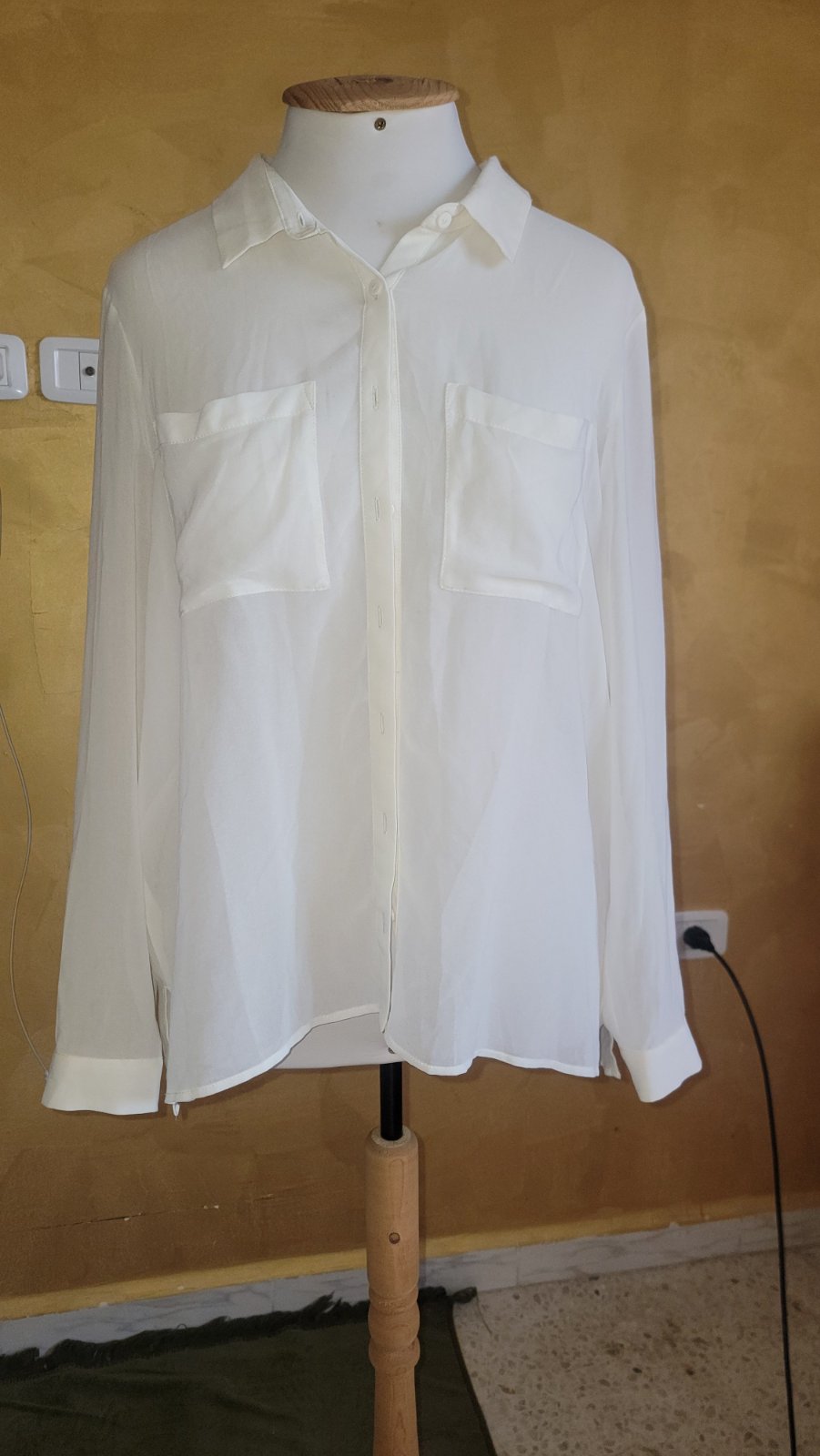 Chemise transparente 