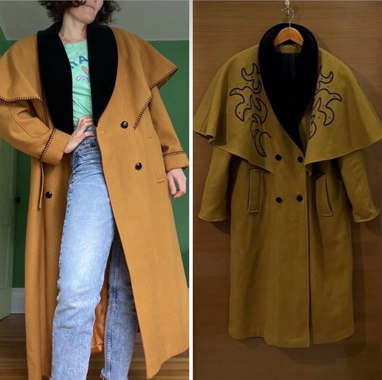 Manteau en laine