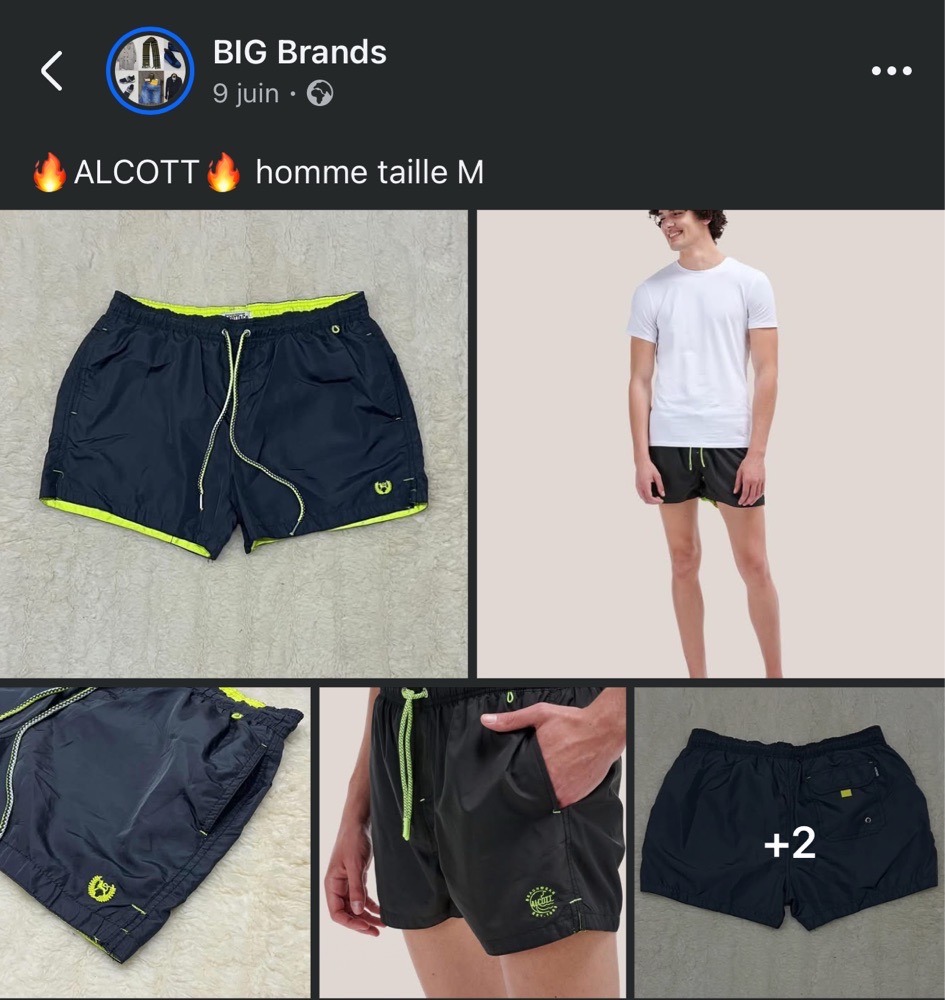 🔥ALCOTT🔥 homme taille M