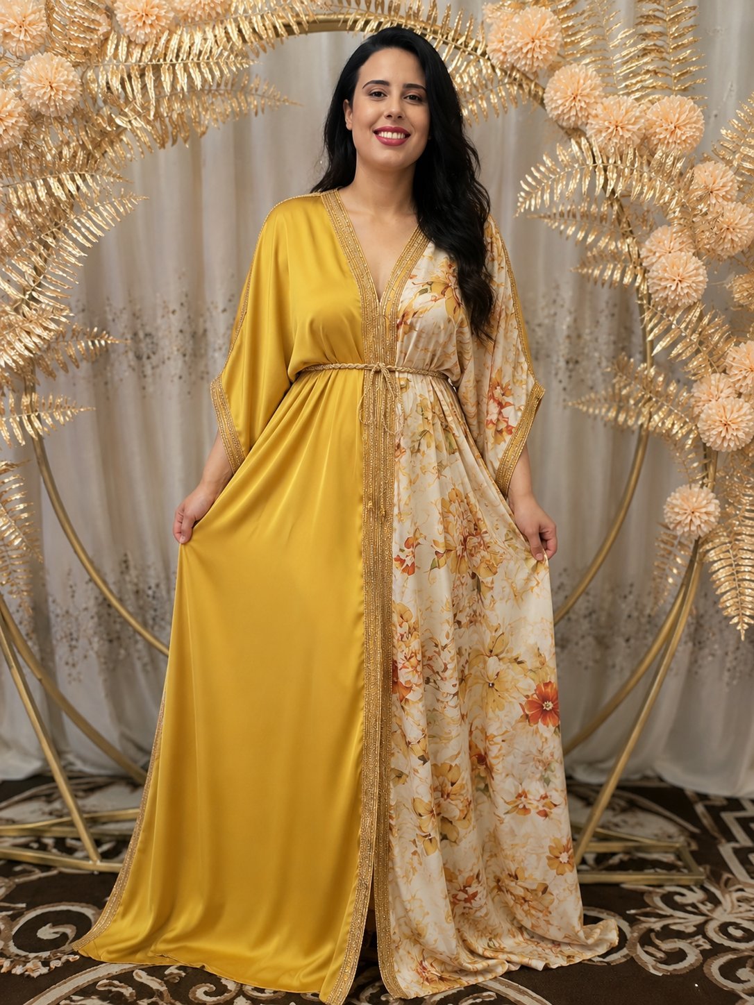 Koftan satin 