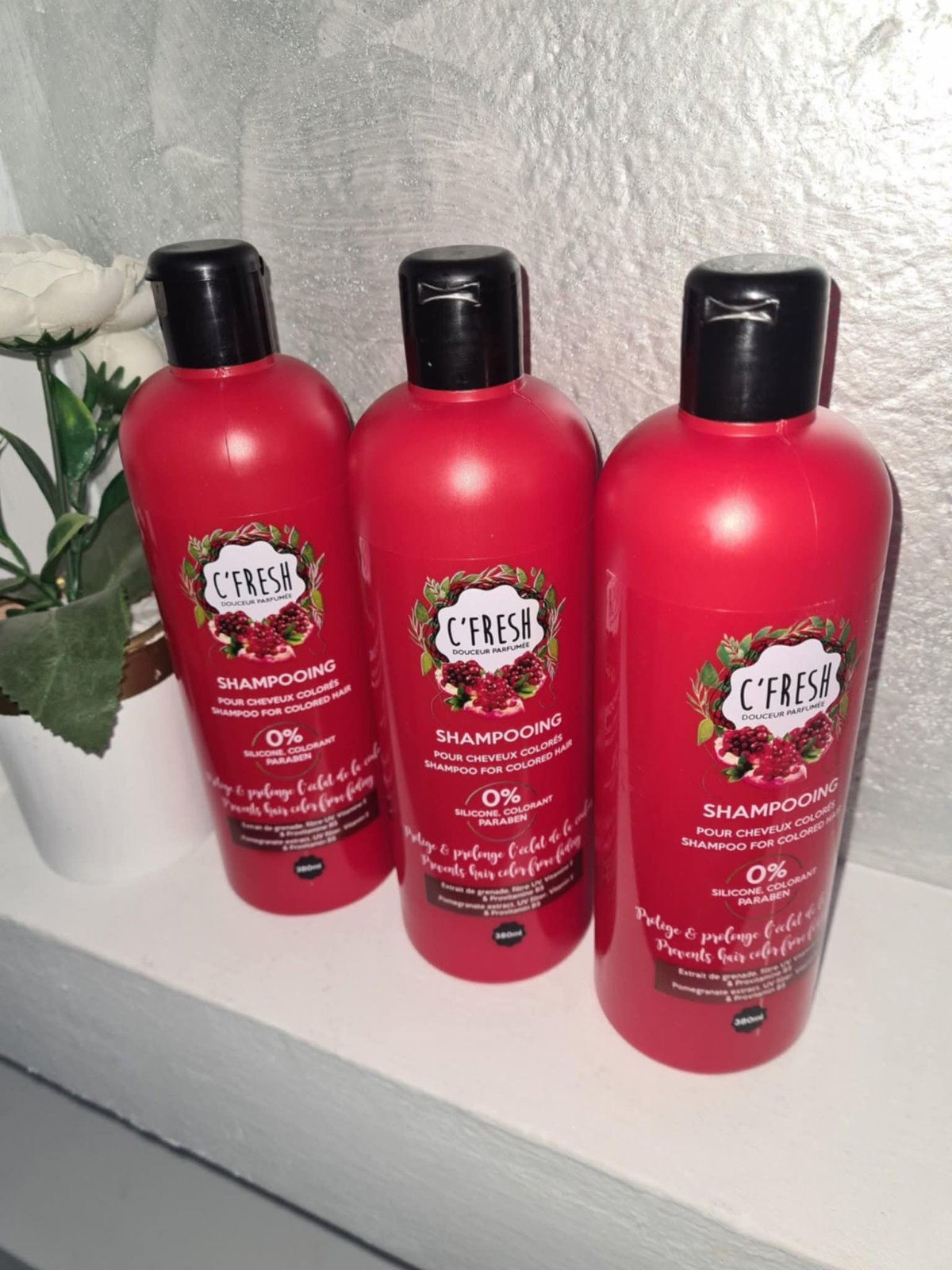 Lot de 3 Shampooing c'fresh