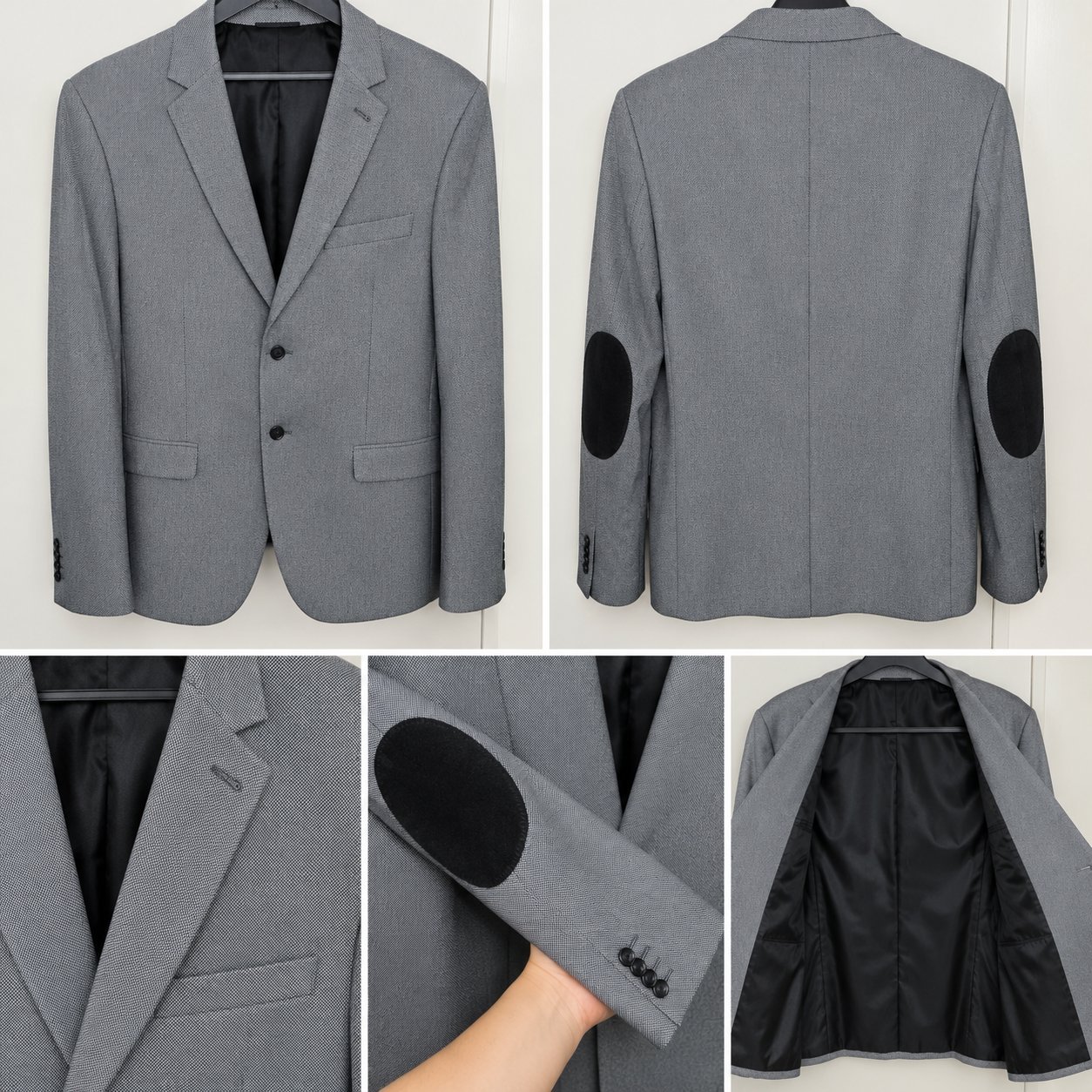 Blazer homme gris élégant 🩶 