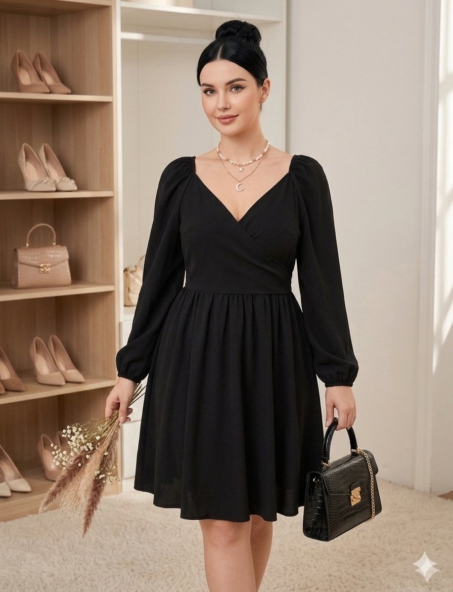 Robe grande taille 