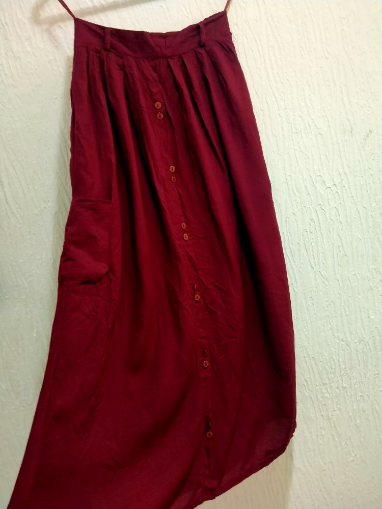Jupe rouge pour ete 