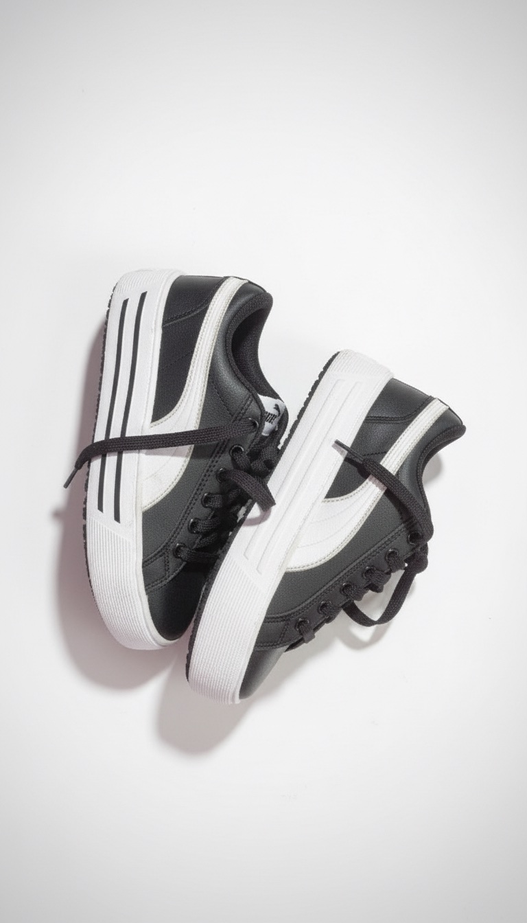 Basket puma noire pour les fammes