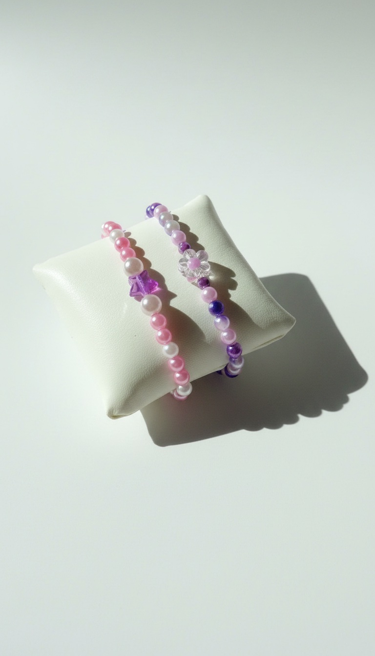 2 braclets tres jolie 🩷💜