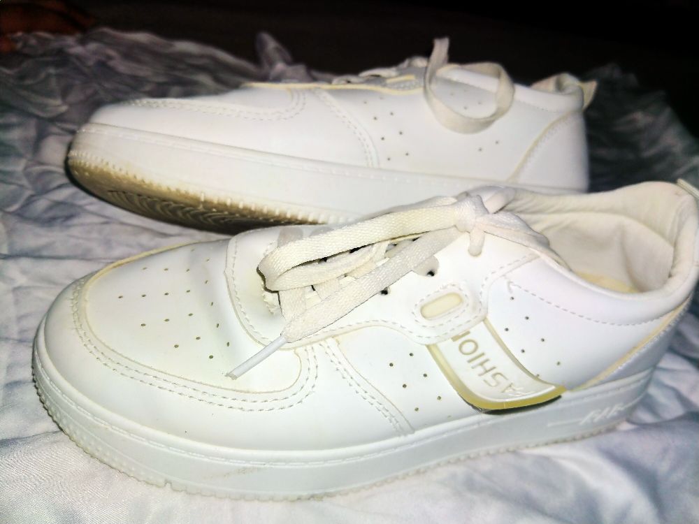Basket femme blanche