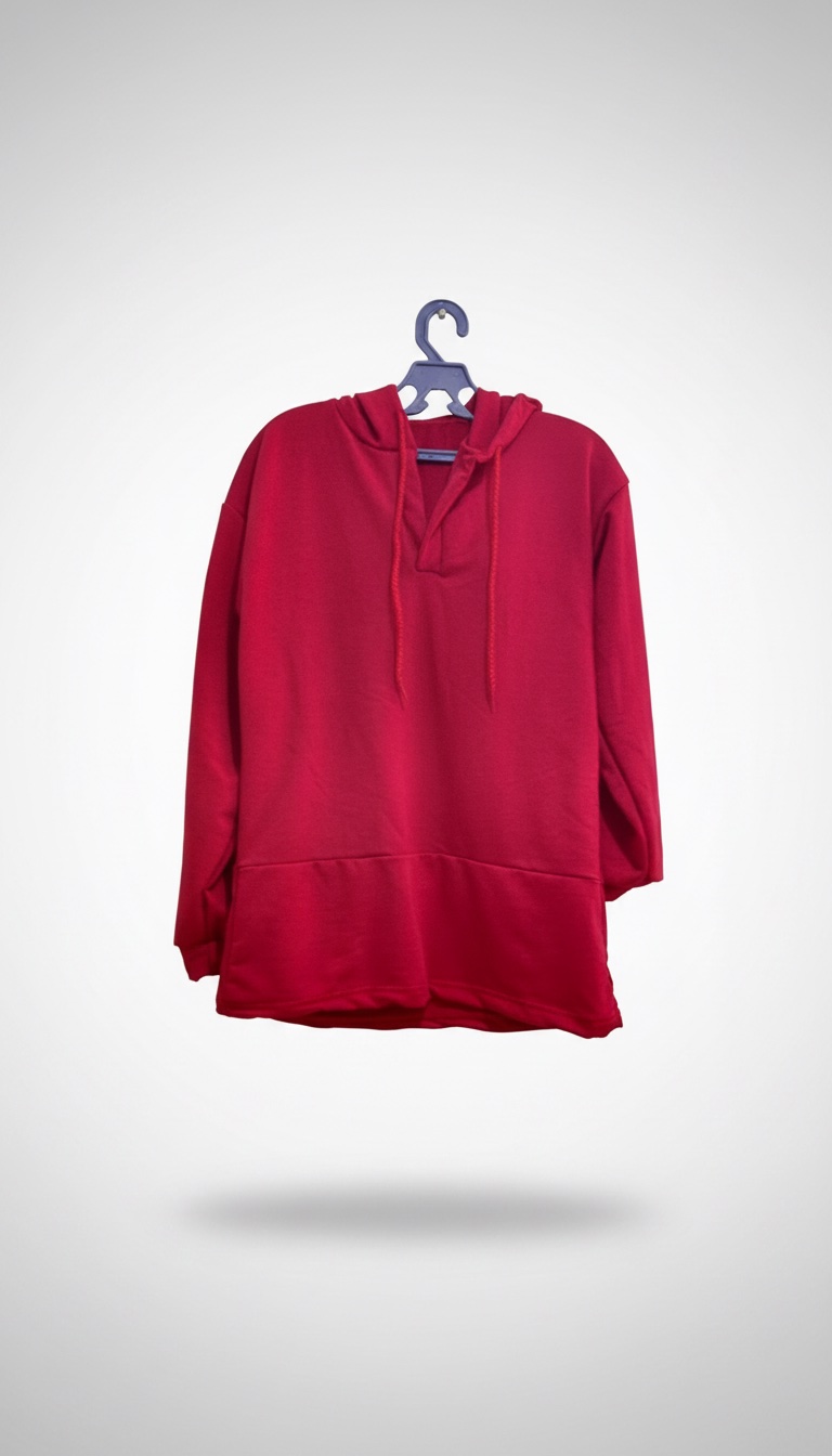 Capuche rouge tout neuf 